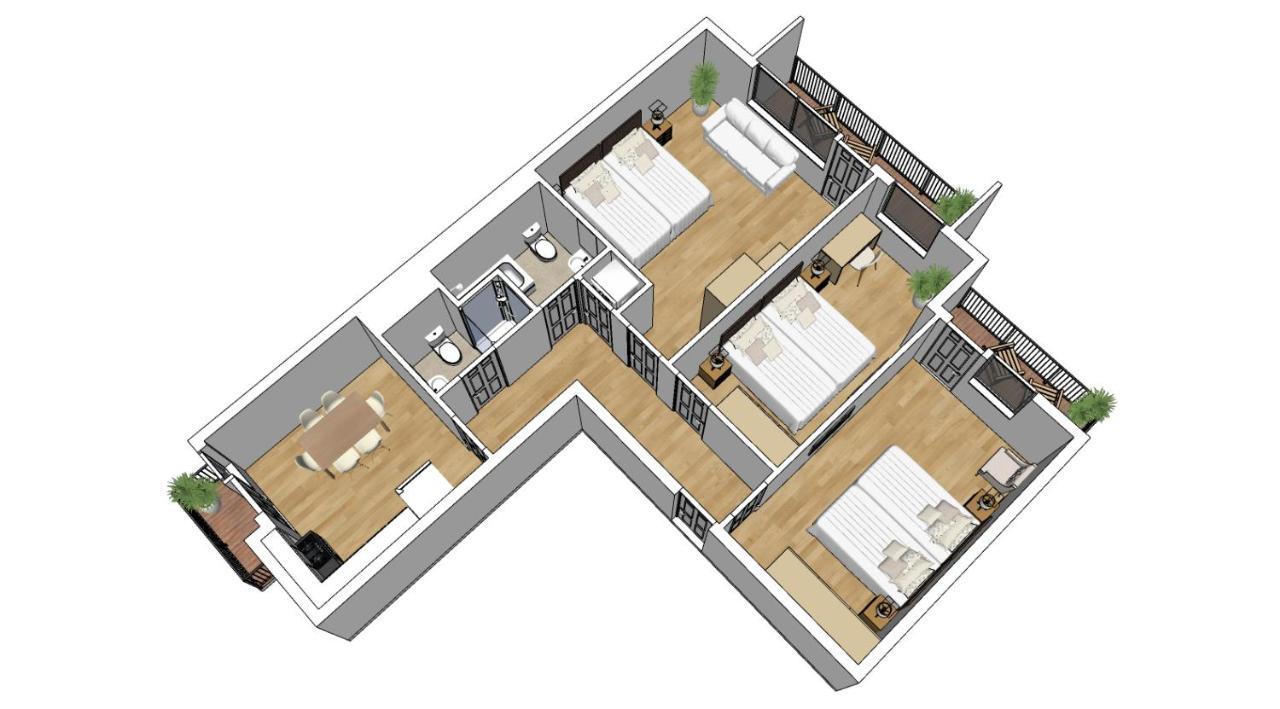 Apartamento Flatista Homes - Hirschgarten Munique